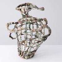 Mia Chaplin Mixed Media Cage Sculpture, 24H - Sold for $2,048 on 10-10-2026 (Lot 28).jpg